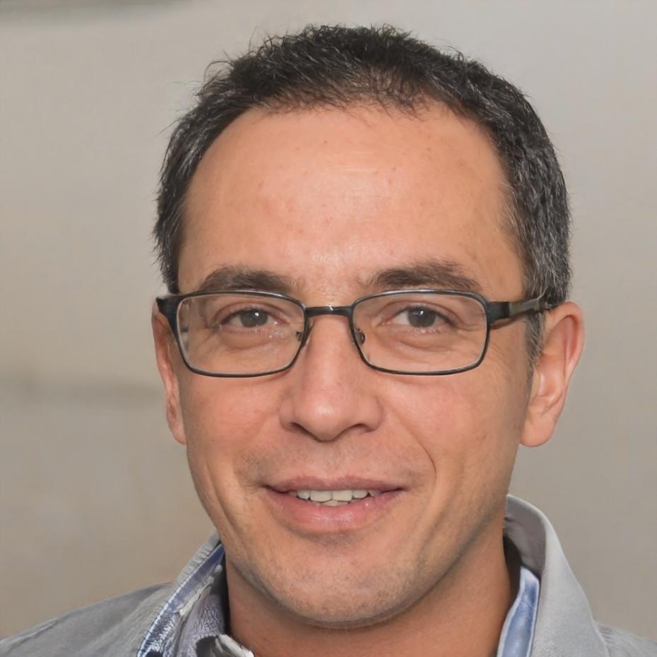 Portret instructor financiar masculin